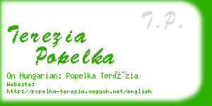 terezia popelka business card